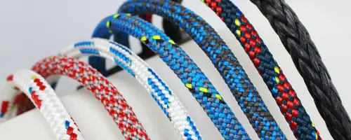 Running Rigging Break Load Comparison Chart