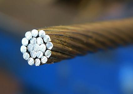 1x19 Wire Cross Section detail