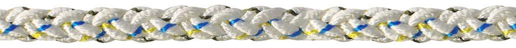 LIROS Anchorplait White Nylon Anchor Rope