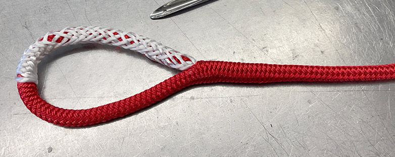 Braid 0n Braid eye splice making