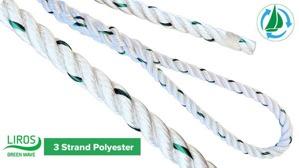 Liros Green Wave 3 Strand Rope