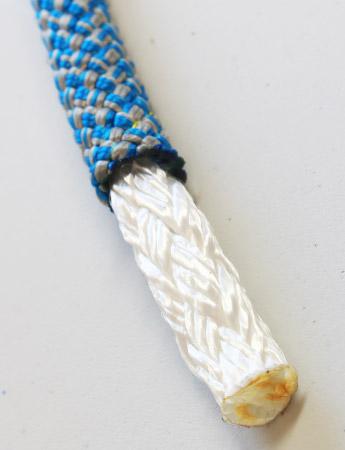 Braid on Braid rope construction detail