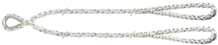 V Shape Mooring Bridles, Custom splicing