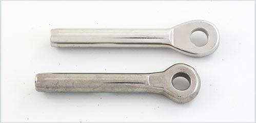 Manufacturing process - machined, forged, tapped and forged