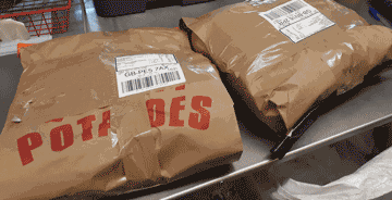 Potatoe Sacks are a biodegradable alternative to plastic