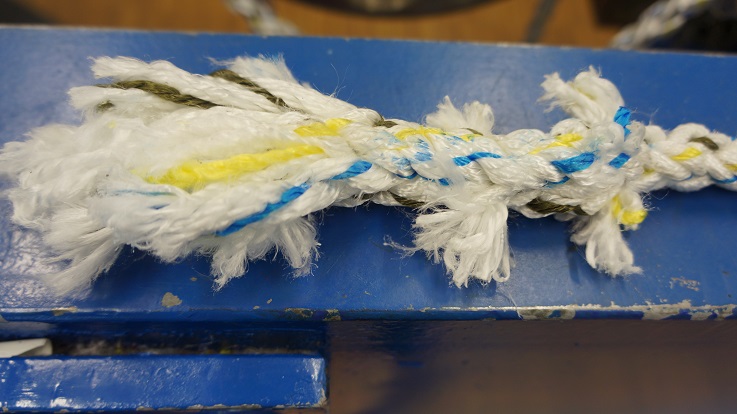 sample 1 after the test