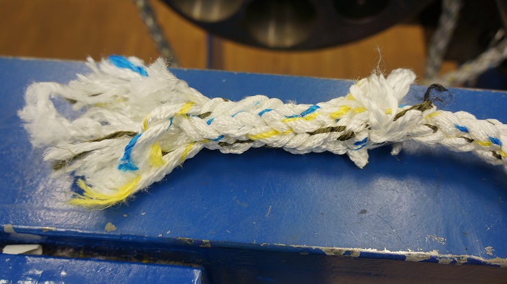 Sample 2 after the test