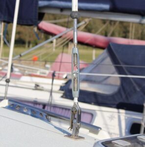 Turnbuckle on Yacht